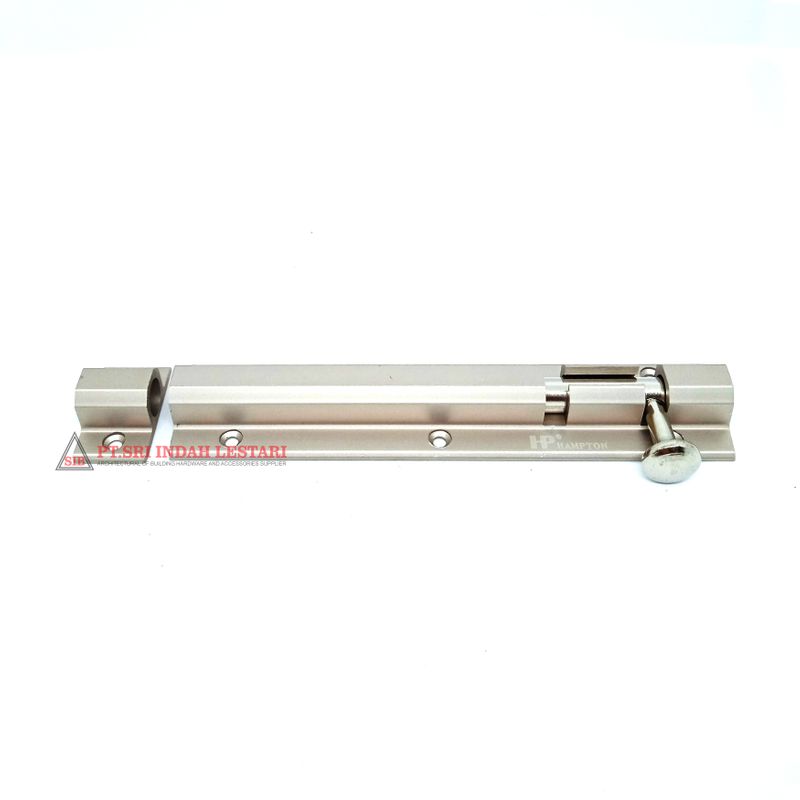DOOR BOLT HPT AL H03 6"NA 2