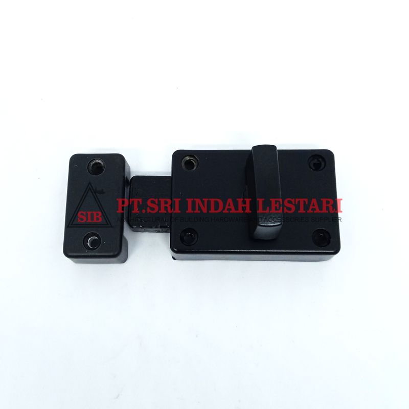 DOOR BOLT DEKKSON DB AL805 MATT BLACK 3