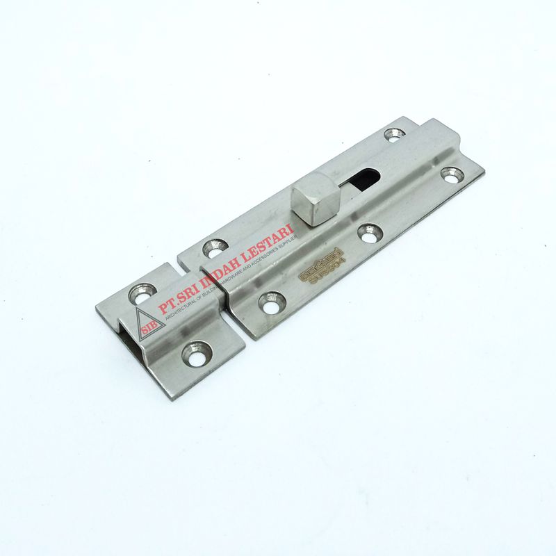 DOOR BOLT DKS SQ 3" SS 3