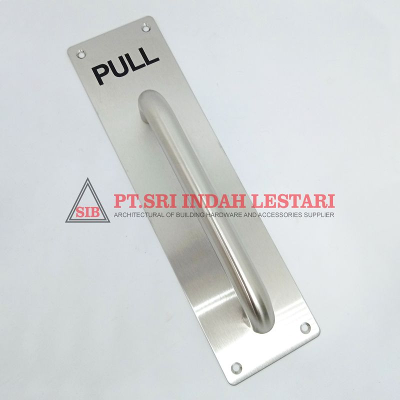 SIGN PLATE+HDL DKS PULL SP003 S/S SSS 3" 3