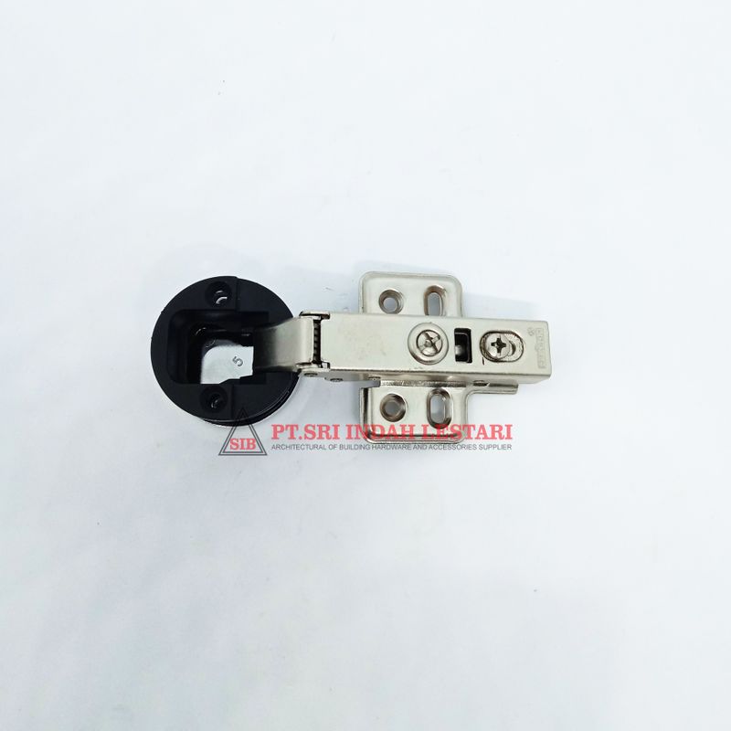 HINGE DEKKSON HYD ES SD GLASS D35 FULL OVERLAY CP 2