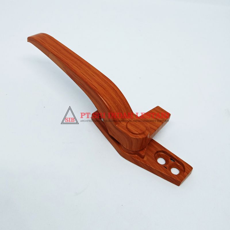 CASEMENT HANDLE TC HL-11 R/H LIGHT WOOD 3