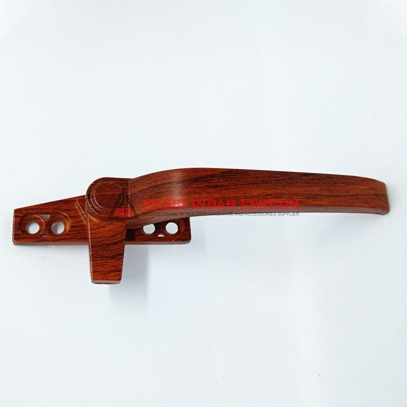 CASEMENT HANDLE TC HL-11 R/H BROWN WOOD 2
