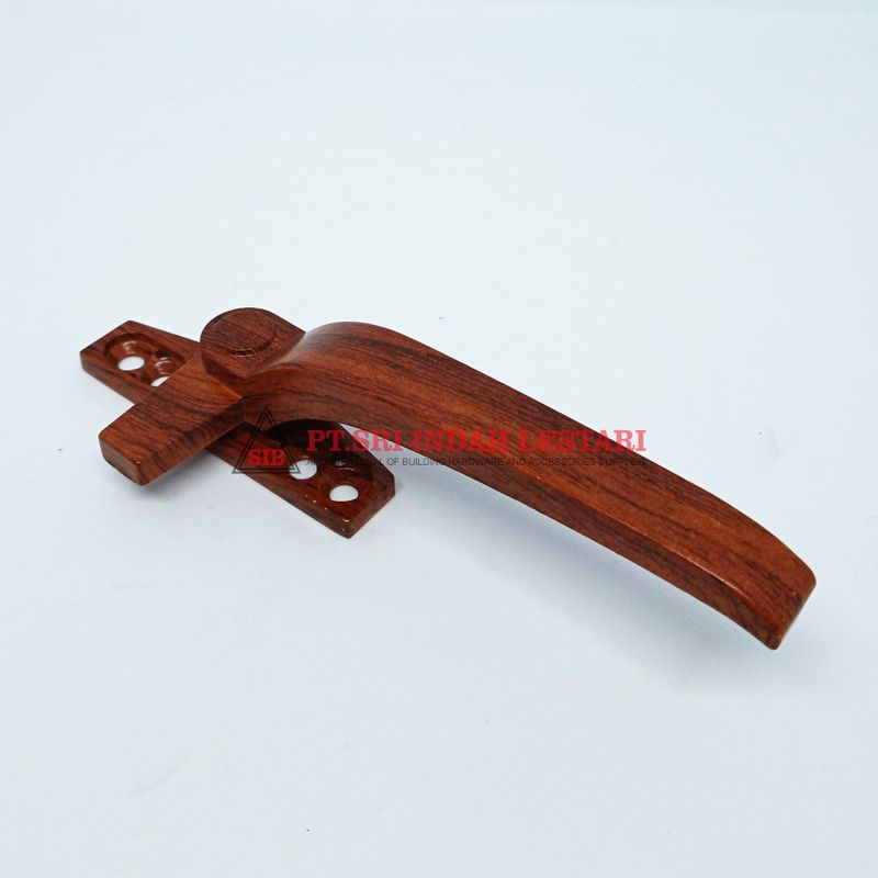 CASEMENT HANDLE TC HL-11 R/H BROWN WOOD 3