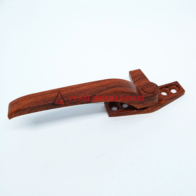 CASEMENT HANDLE TC HL-11 R/H BROWN WOOD 4