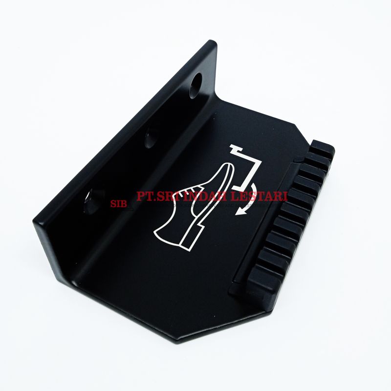 FOOT PULL DOOR OPENER D FPD AL 853 127X76.5X3.5 BK 4