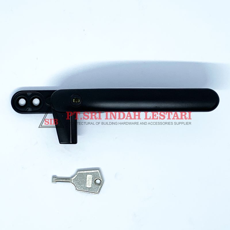 CASEMENT HANDLE DKS 429 LOCK R-BK 3