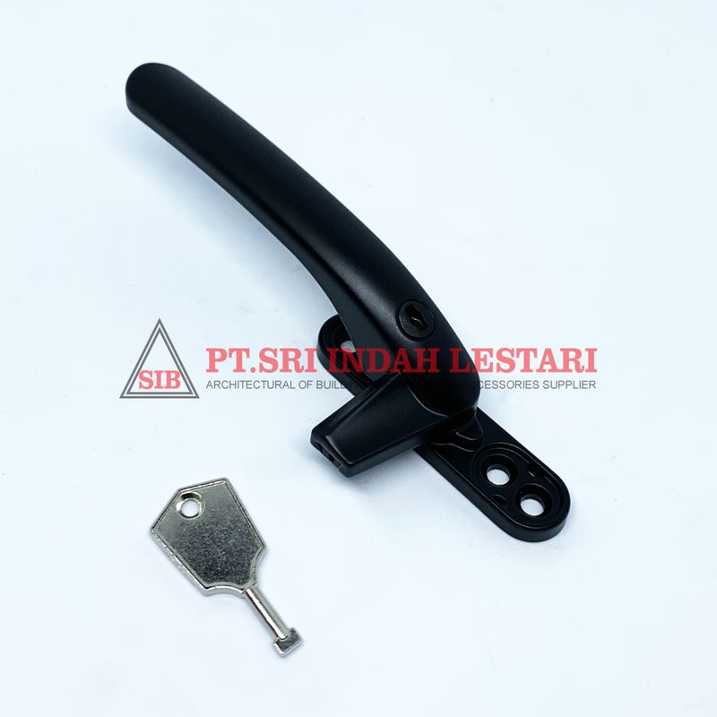 CASEMENT HANDLE DKS 429 LOCK L-BK 2