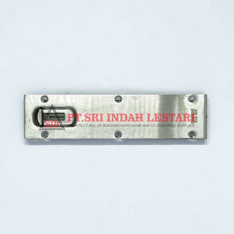 FLUSH BOLT PLATE DKS 6" SS 3