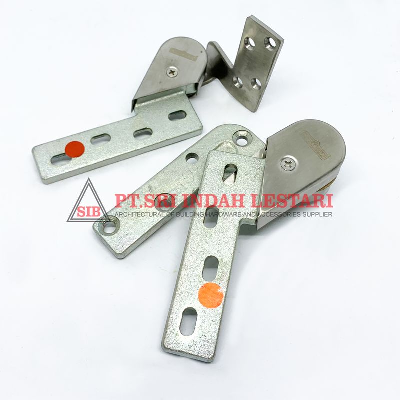 HINGE DEKKSON OFFSET PIVOT ESS OPH 120 LEFT SS+ST 4