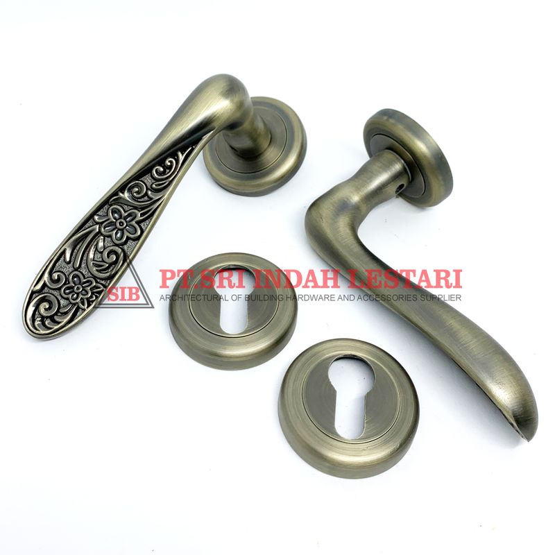 LEVER HANDLE ROSES V10357 MAB 4