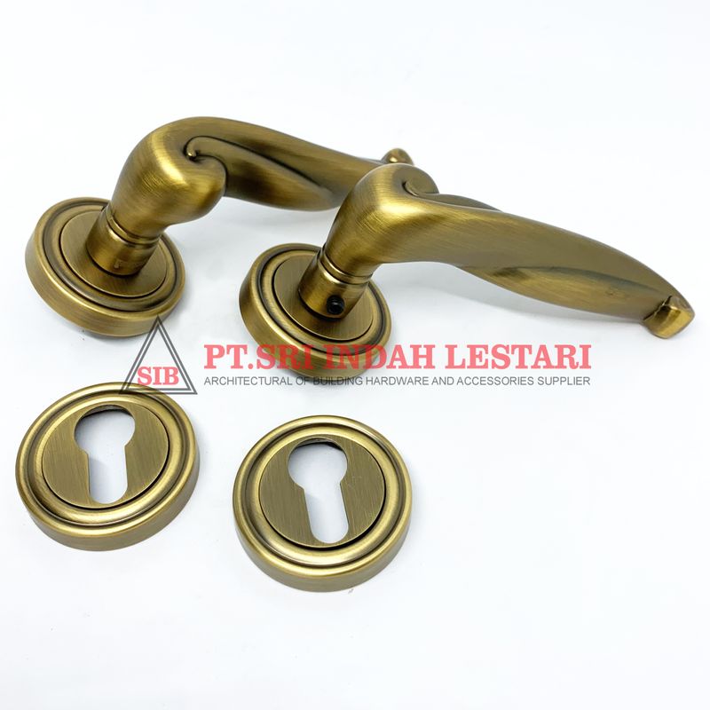 LEVER HANDLE ROSE DKS VINTAGE V22881 MCF 3