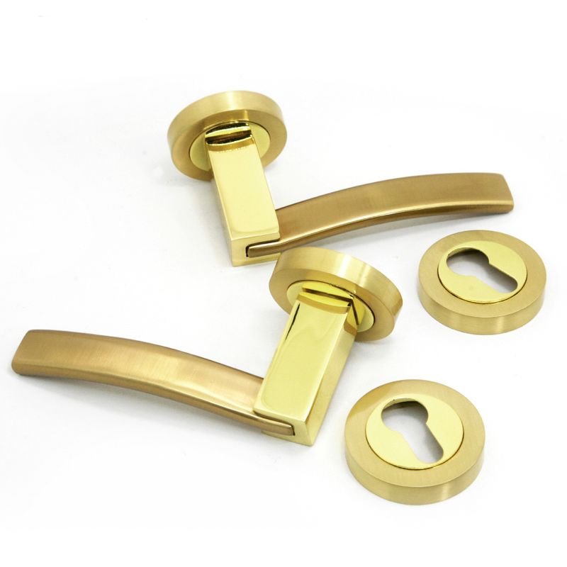 LEVER HANDLE ROSES DKS 2238 BSG + GP 2