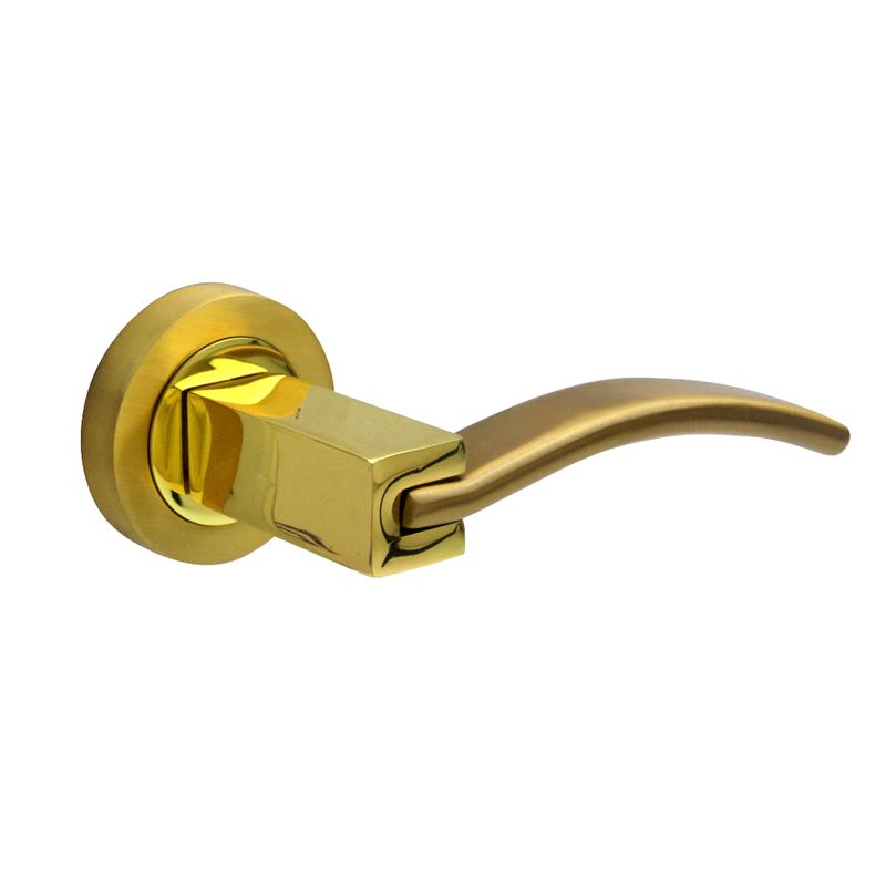 LEVER HANDLE ROSES DKS 2238 BSG + GP 4