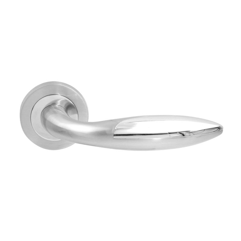 LEVER HANDLE ROSES DKS 2192 SN+CP 4