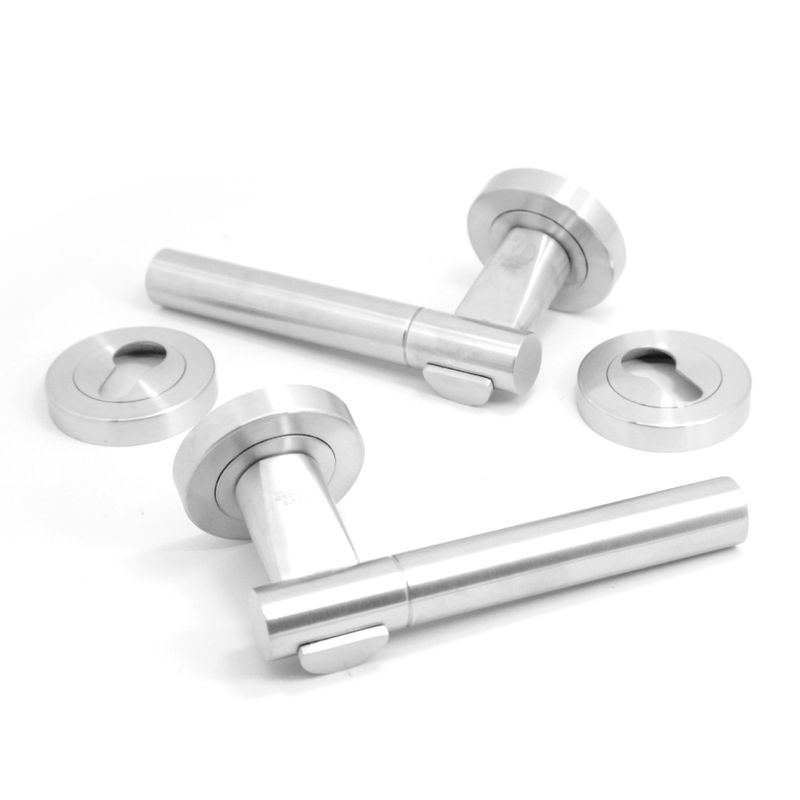 LEVER HANDLE SOLID ROSES DKS 058 SS 5