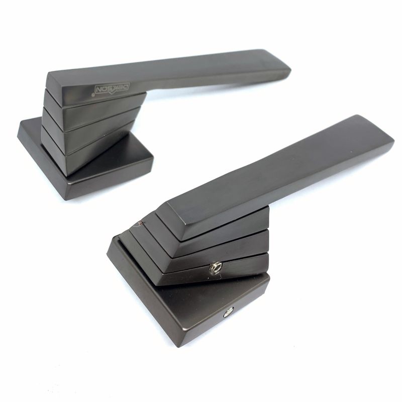 LEVER HANDLE ROSE DKS VINTAGE V32847 MATT DARK SILVER 2