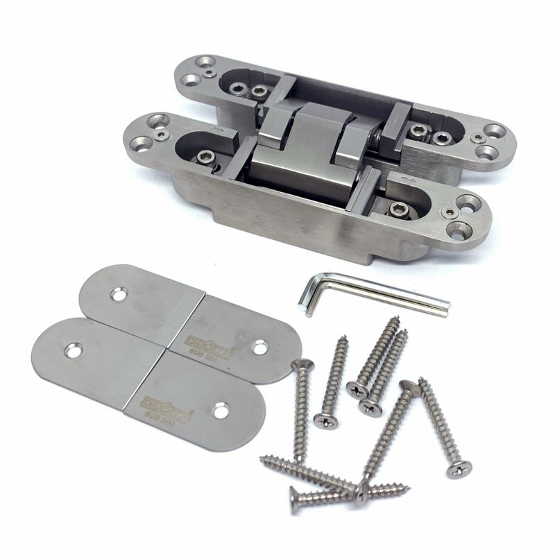 CONCEALED HINGE DKS ADJUSTABLE SUS 304 ESS CONC GD100N SSS 4