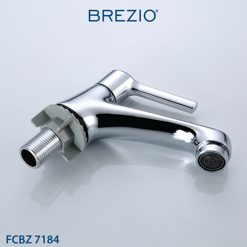 VITTORIO 1/2" SINGLE LEVER BASIN PILLAR TAP 7184 CHROME 2