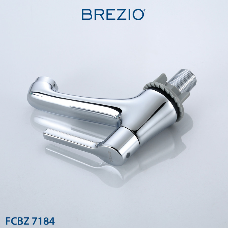 VITTORIO 1/2" SINGLE LEVER BASIN PILLAR TAP 7184 CHROME 3