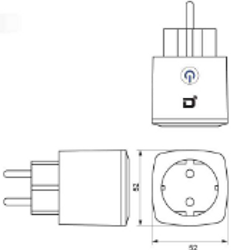 DEON SMART PLUG EU WHITE 2