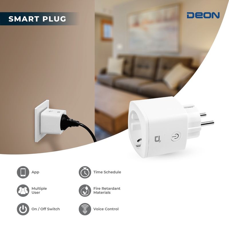 DEON SMART PLUG EU WHITE 3