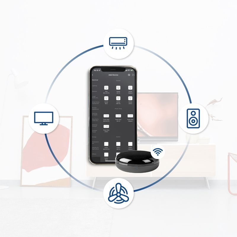 DEON SMART IR REMOTE BLACK 2