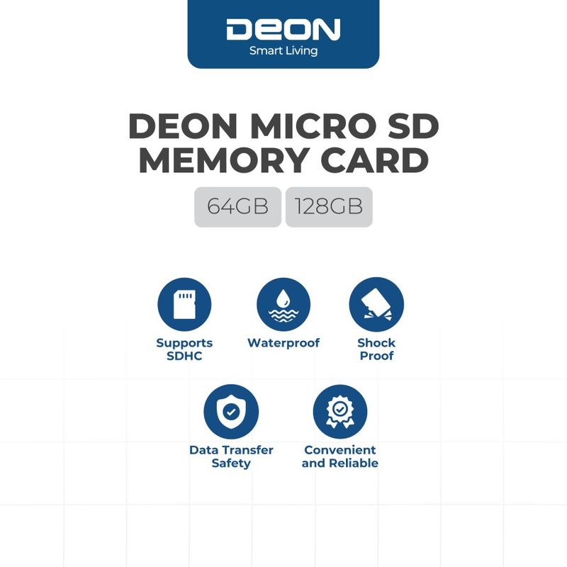 DEON MICRO SD MEMORY CARD 64 GB 2
