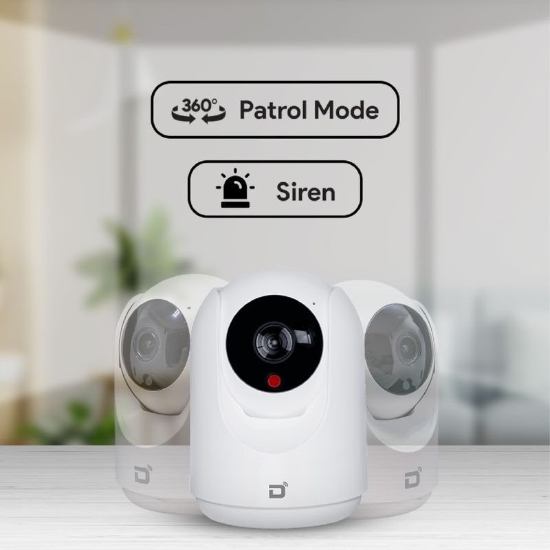 DEON SMART INDOOR PTZ CAM ALPHA WHITE 4