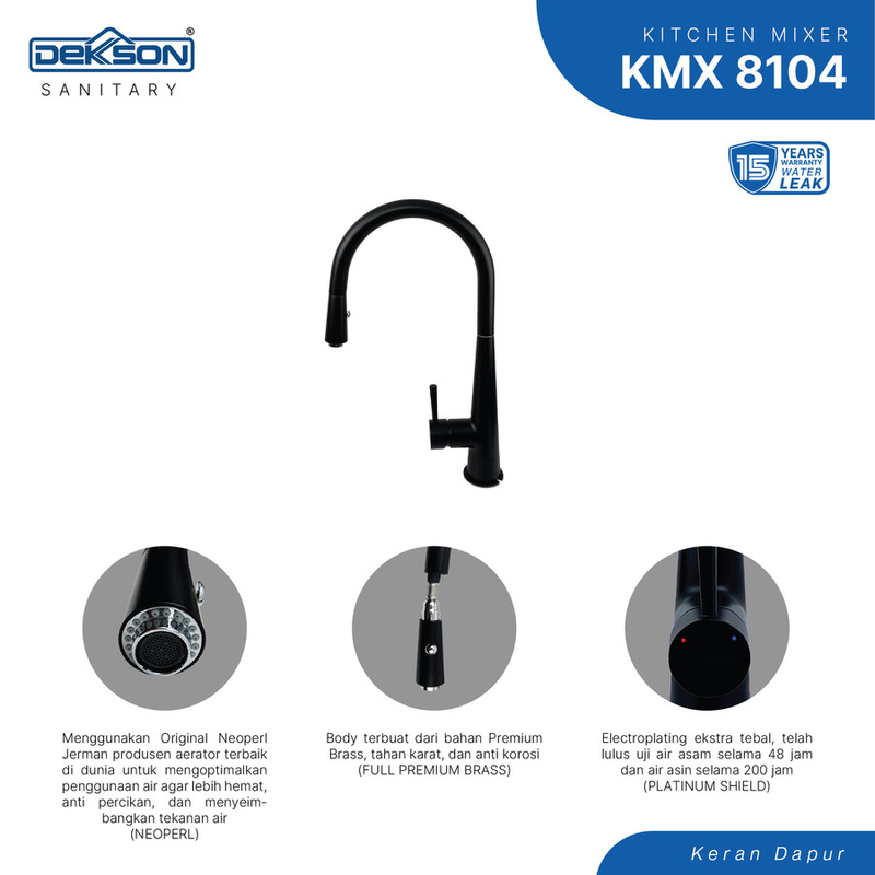 KITCHEN MIXER DEKKSON KMX 8104  MB 2
