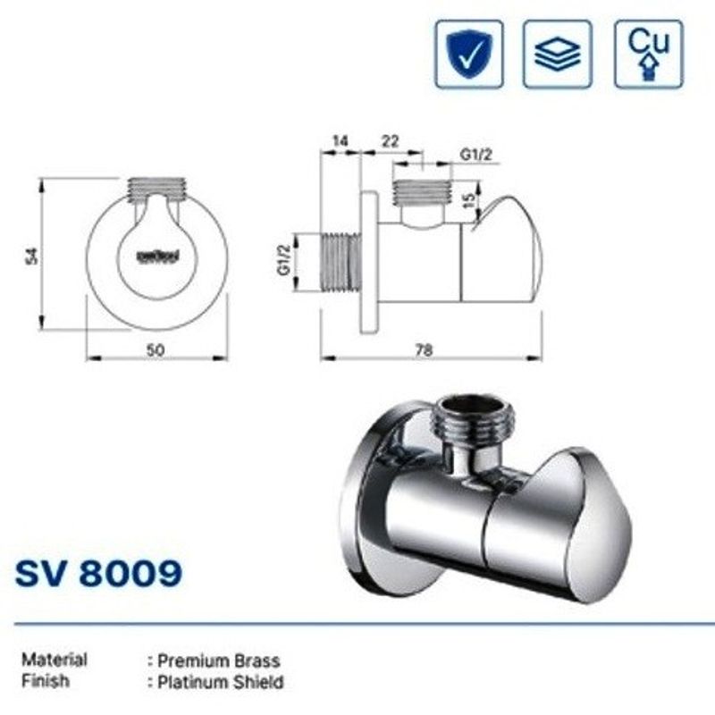 STOP VALVE DEKKSON SV 8009  CP 3