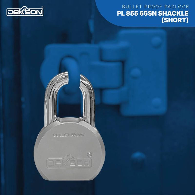 PADLOCK DEKKSON PL 855 65MM S SN 5