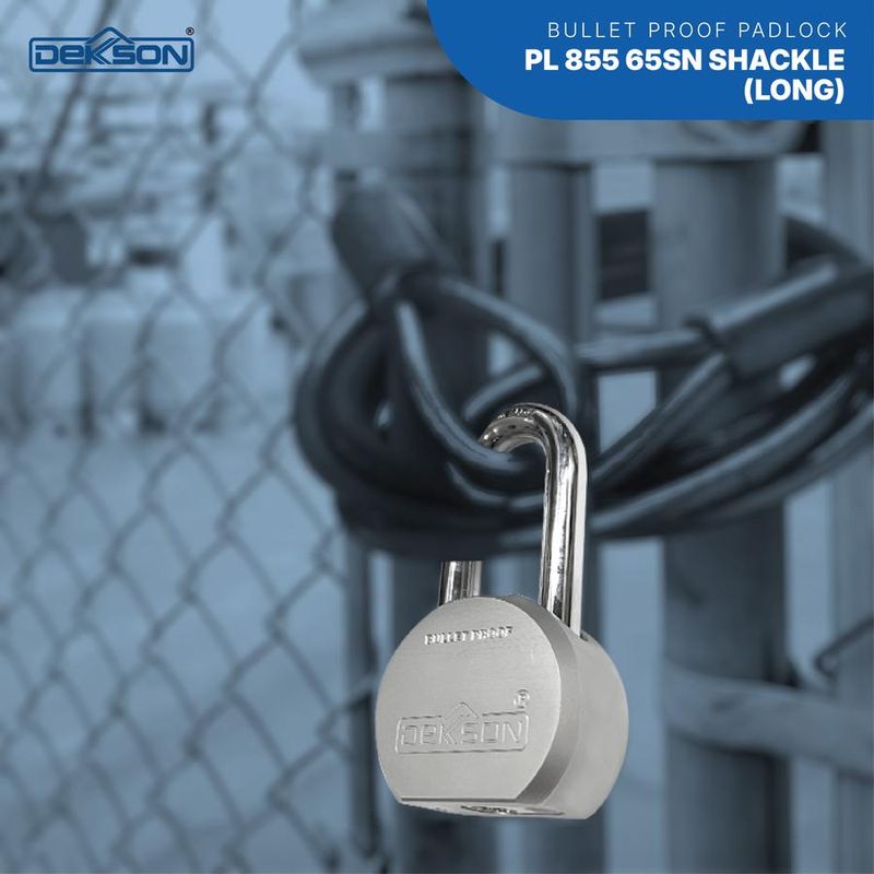 PADLOCK DEKKSON PL 855 65MM L SN 5
