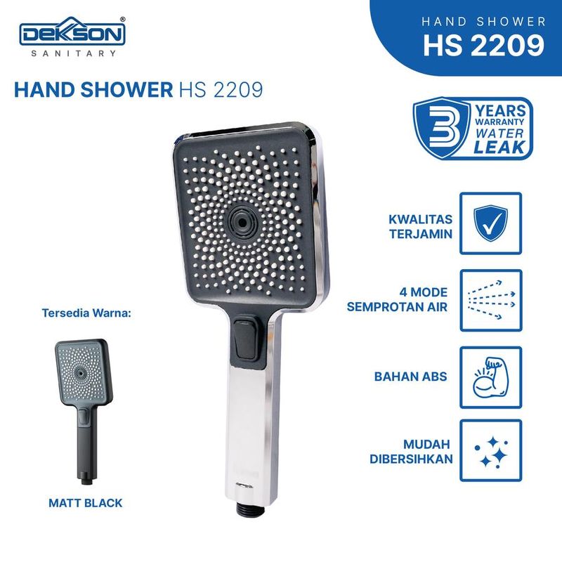 HAND SHOWER DEKKSON HS 2209   MB 2