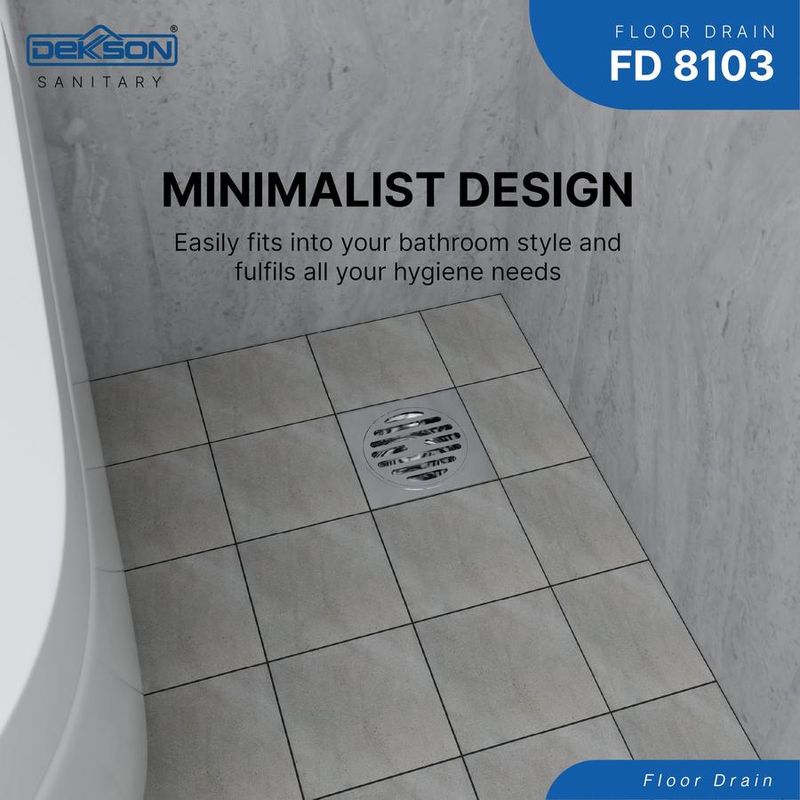 FLOOR DRAIN DEKKSON FD 8103 BR CP 5