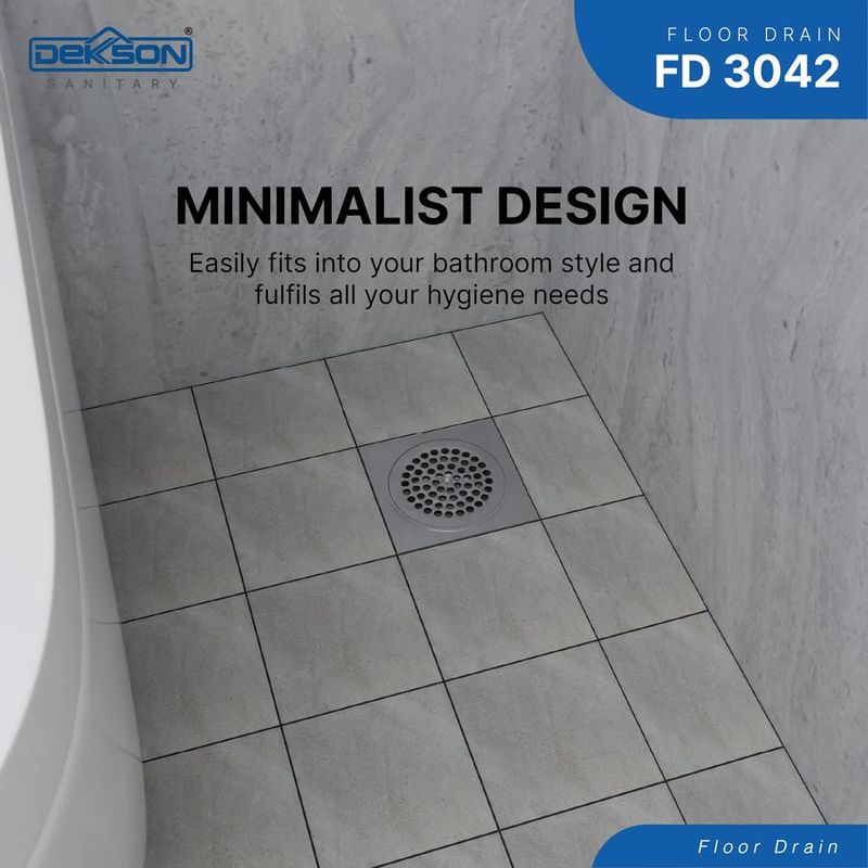 FLOOR DRAIN SUS 304 DEKKSON FD 3042 PSS 3