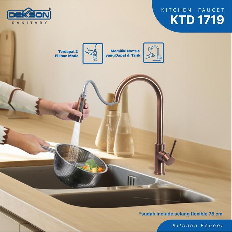 KITCHEN TAP DECK DEKKSON KTD 1719 SG 3