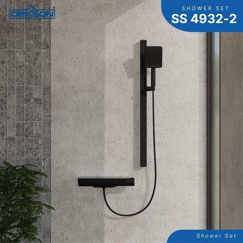 SHOWER SET 2 FUNCTION + SLIDING RAIL DEKKSON SS 4932-2 MB 3
