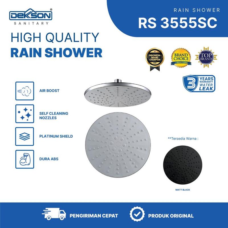 RAIN SHOWER DEKKSON RS 3555SC  MB 3