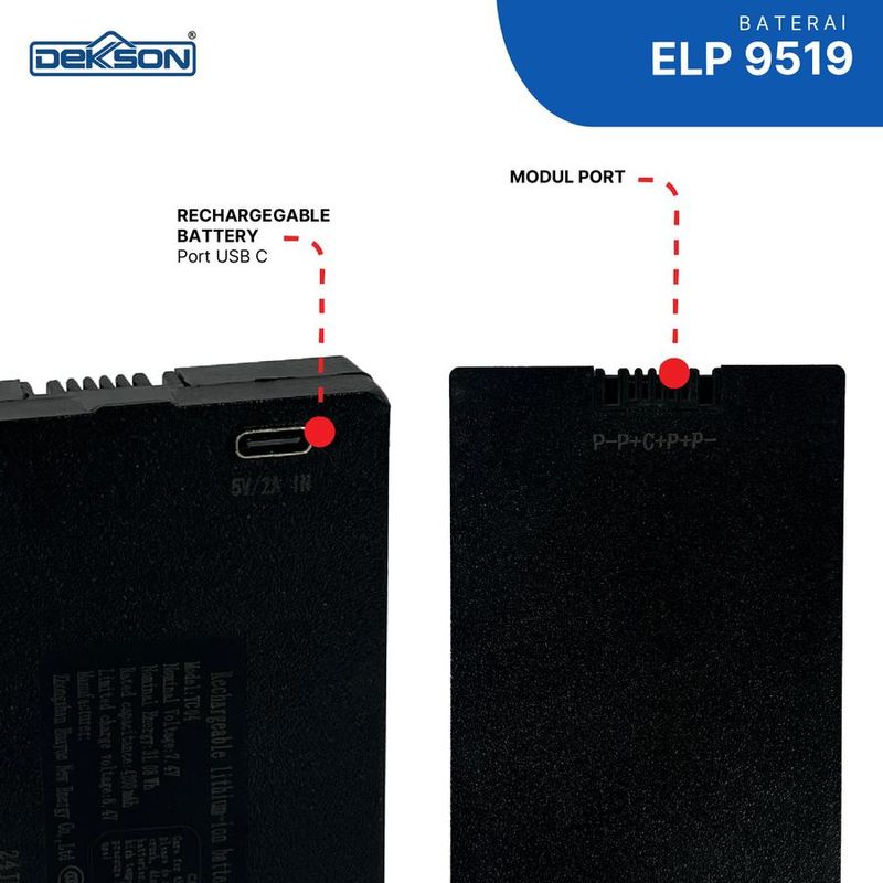 Battery Lithium 7.4V 4200MAH for ELP 9419 3