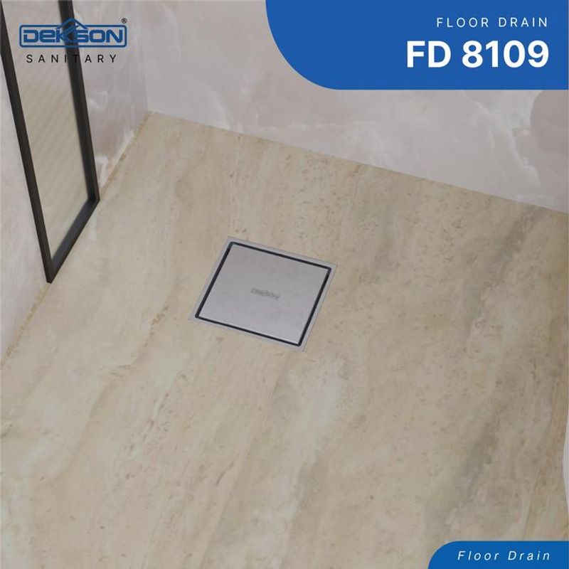 FLOOR DRAIN SUS 304 DEKKSON FD 8109  SSS 7