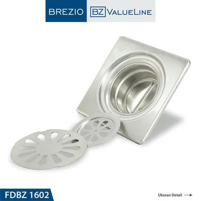 BREZIO FLOOR DRAIN BREZIO 1602 SSS 4