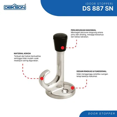 DOOR STOPPER DEKKSON DS 887 SN 2