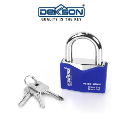 PADLOCK DEKKSON PL100 60MM CP 2