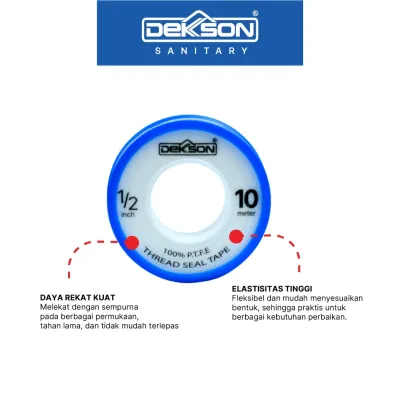SEAL TAPE DEKKSON ST 0.1X0.35X10M (60PCS) 3