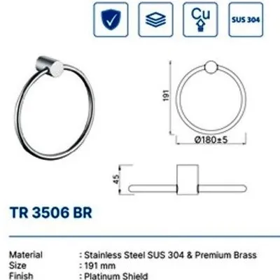 TOWEL RING DEKKSON TR 3506 BR GM 2