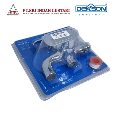WALL TAP BRASS DEKKSON STADIA WT 2143-2 BR CP 2