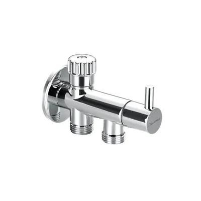 EOLICA 1/2"2-WAY TRIANGLE VALVE 1878 CHROME 2