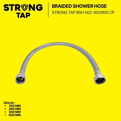 BRAIDED SHOWER HOSE STRONG TAP BSH 002-400 CP 2