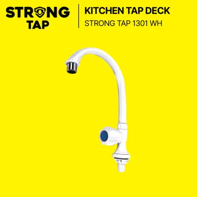 KITCHEN TAP DECK PLASTIC STRONG TAP KTD 1301 WH 2